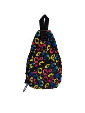 Belt Bag - Sling Bag -Crossbody -3 Compartment -Multi-Color Print- NWT